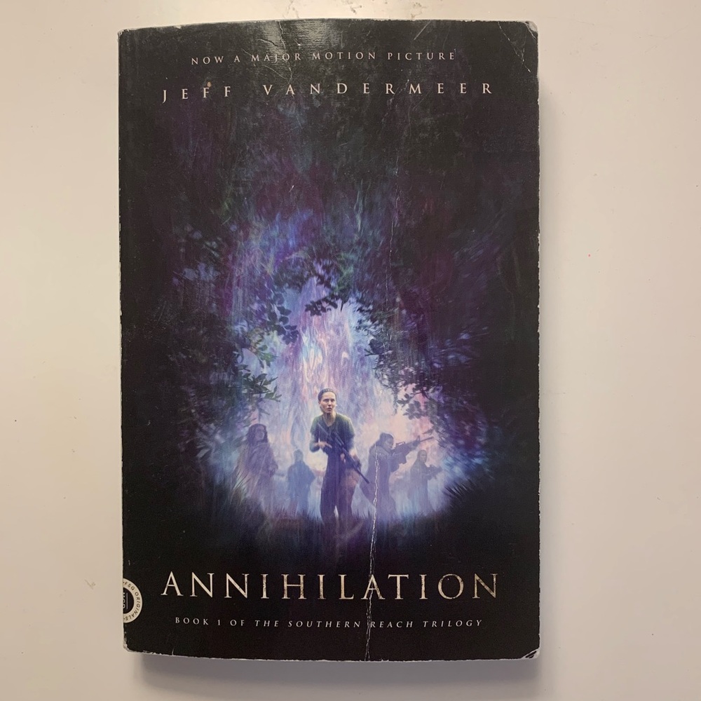 Annihilation by Jeff Vandermeer BOOK